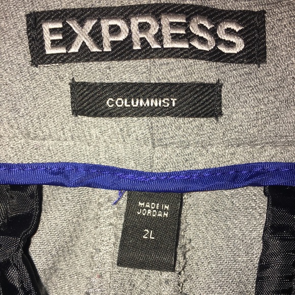 Express grey columnist style pants - Picture 3 of 4